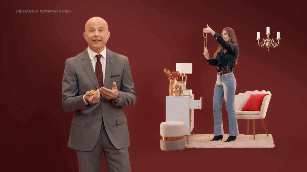 Mastrota nel nuovo spot oroCash
