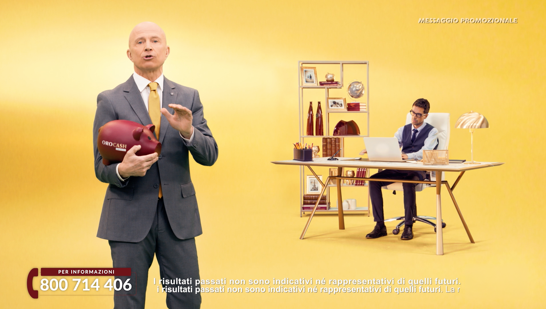 una delle personas: l'investitore attento.